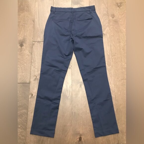 Quince Men's Recycled Comfort Tech Chino Slim Fit Navy Pant, Size 30W 30L - Picture 2 of 5